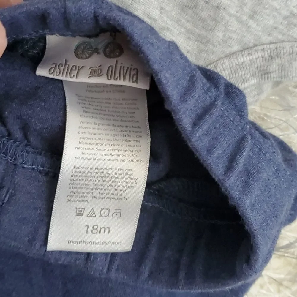 18 month boys long sleeve shirt with shorts.